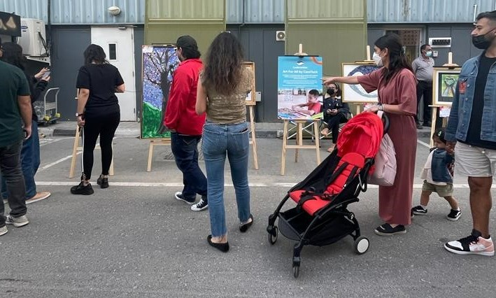 CareTech MENA displays Artwork at Quoz Arts Fest 2022